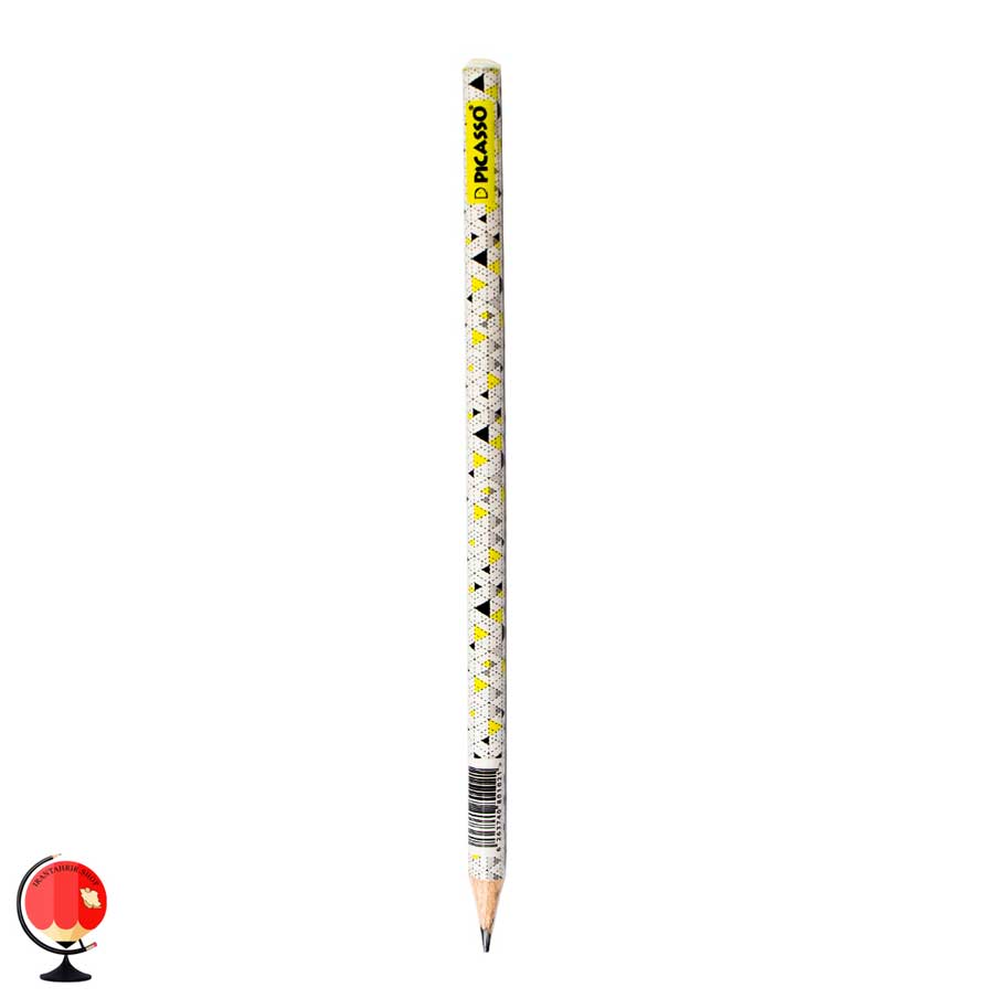 خرید مداد مشکی پیکاسو HB طرح هندسی