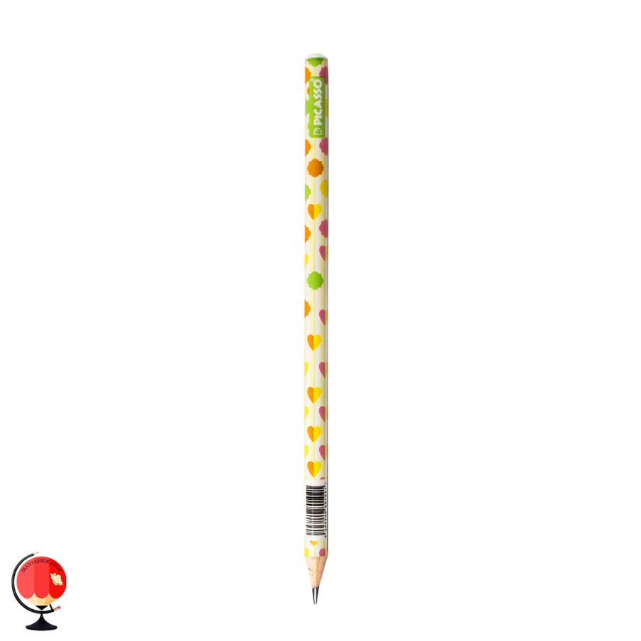 خرید مداد مشکی پیکاسو HB طرح هندسی