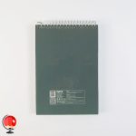 خرید دفترچه یادداشت سیمی طرح برگ سبز پاپکو