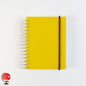 خرید دفترچه یادداشت سیمی زرد آیلار