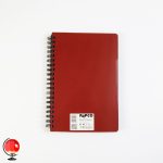 قیمت دفترچه یادداشت سیمی قرمز متالیک پاپکو