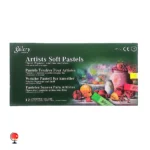 خرید و قیمت پاستل گچی 12 رنگ گالری