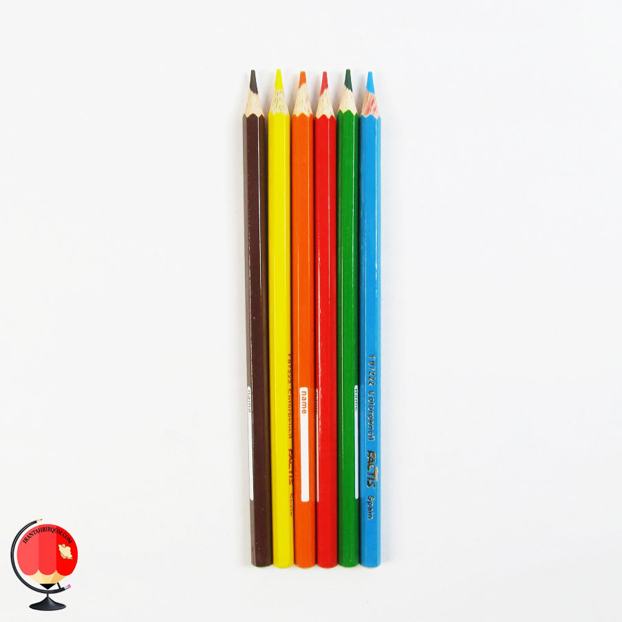 خرید و قیمت مداد رنگی 6 رنگ فکتیس
