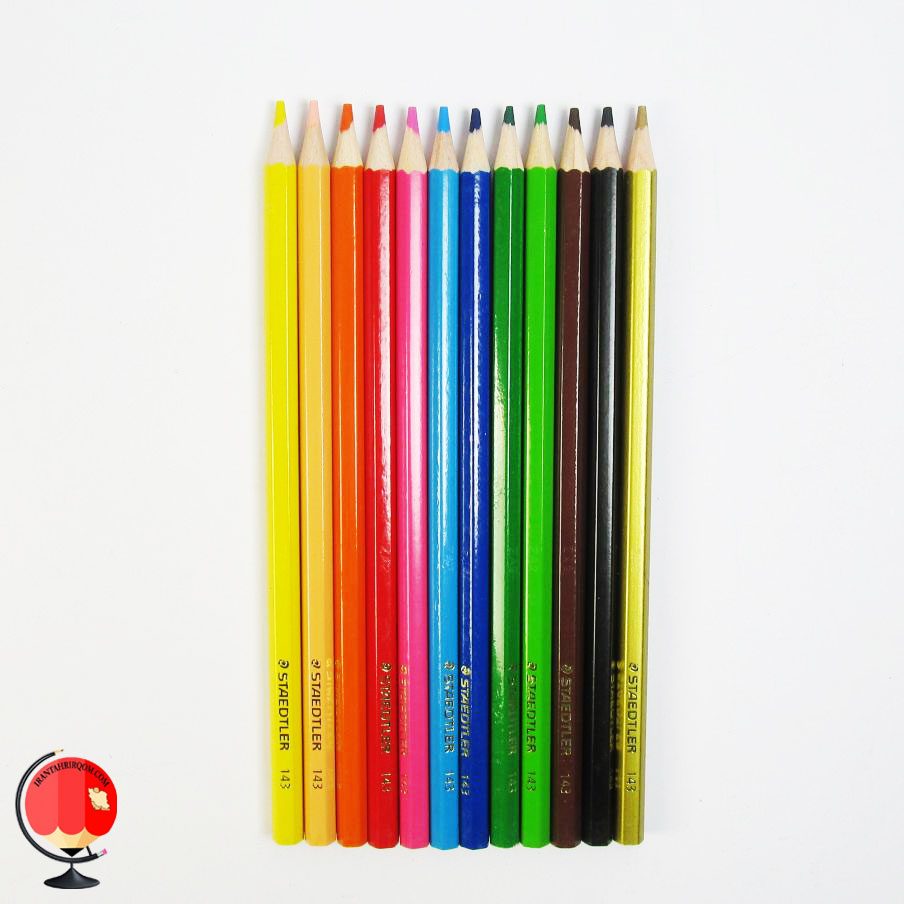 خرید و قیمت مداد رنگی 12 رنگ استدلر