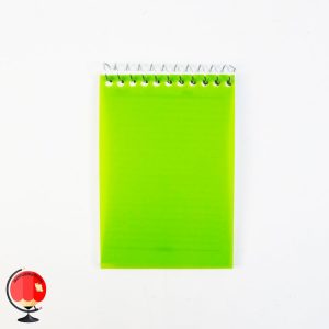 خرید دفترچه یادداشت سیمی 50 برگ سبز توان