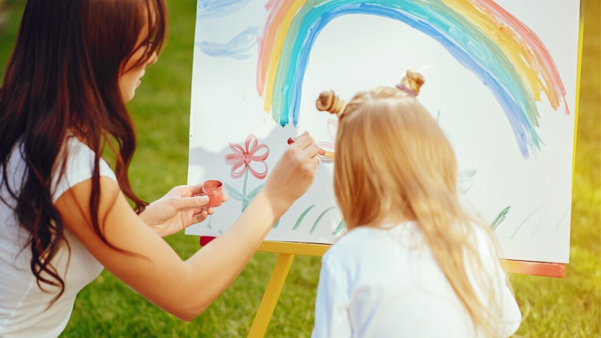 بررسی نکات مهم برای آموزش نقاشی با آبرنگ ساده به کودک