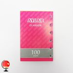 خرید و قیمت برگه یدک کلاسور 100 عددی 6 سوراخ