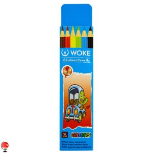 خرید و قیمت مداد رنگی 6 رنگ ووک