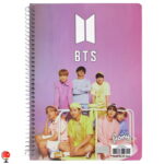 خرید و قیمت ست دفتر جامدادي و دفترچه يادداشت طرح BTS مستر راد