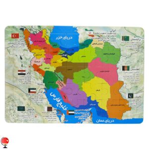 خرید و قیمت پازل نقشه ایران و همسایه ها