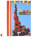 خرید دفتر نقاشی 50 برگ سیمی طرح ربات جلد سخت