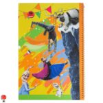 خرید دفتر نقاشی 50 برگ سیمی طرح السا و آنا جلد سخت