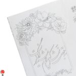 کتاب رنگ آمیزی بزرگسالان نقش شعر