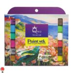 خرید و قیمت گواش 12 رنگ خشک متالیک ام کیو