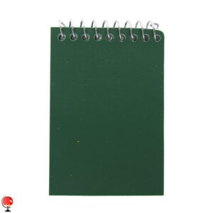 خرید و قیمت دفترچه یادداشت جیبی جلد طلقی رنگی