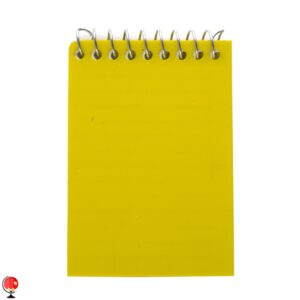 خرید و قیمت دفترچه یادداشت جیبی جلد طلقی رنگی
