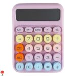 خرید و قیمت ماشین حساب فانتزی رنگی KK-816