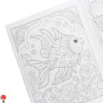 کتاب رنگ آمیزی بزرگسالان ماندالا