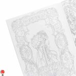 کتاب رنگ آمیزی بزرگسالان کاشی نگاره های سنتی