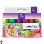 خرید و قیمت گواش 6 رنگ خشک متالیک ام کیو