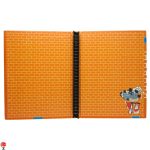 خرید دفتر کلاسوری طرح کتونی کارن