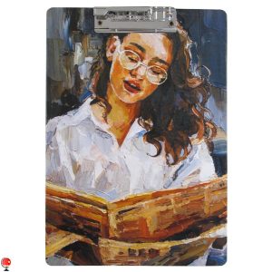 خرید و قیمت تخته شاسی A4 فانتزی طرح پرتره کارن