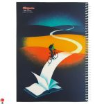 خرید و قیمت دفتر مشق 100 برگ سیمی طرح کتاب کینگ