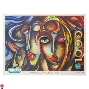 خرید و قیمت پازل 1000 تکه میروژ طرح چشمک