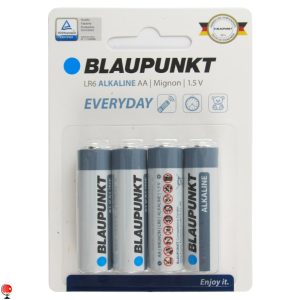 خرید و قیمت باتری قلمی بلاپونکت آلکالاین مدل EVERYDAY بسته چهار عددی