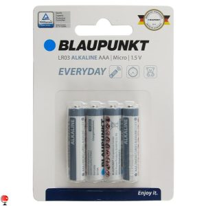 خرید و قیمت باتری نیم قلم بلاپونکت آلکالاین مدل EVERYDAY بسته چهار عددی