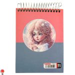 خرید و قیمت دفترچه یادداشت سیمی 10× 15 طرح پرنسس اسپادانا