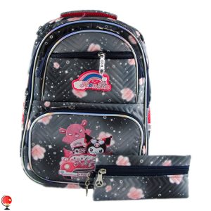 خرید و قیمت ست کوله پشتی دخترانه و جامدادی کرومی