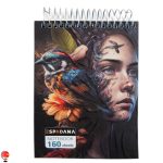 خرید و قیمت دفترچه یادداشت سیمی 10× 15 طرح پرنده اسپادانا