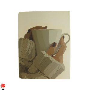 خرید و قیمت دفتر کلاسوری 20 حلقه طرح قهوه سویل