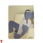 خرید و قیمت دفتر کلاسوری 20 حلقه طرح کتابخوان سویل