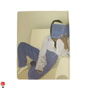 خرید و قیمت دفتر کلاسوری 20 حلقه طرح کتابخوان سویل