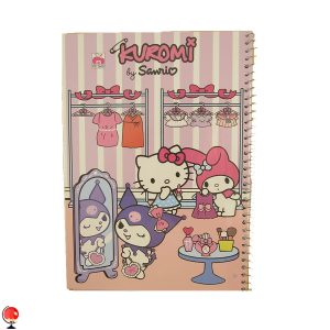 خرید و قیمت دفتر مشق 40 برگ حاشیه دار مجلد نهال طرح کیتی