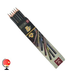 خرید و قیمت مداد مشکی مثلثی ووک بسته 12 عددی