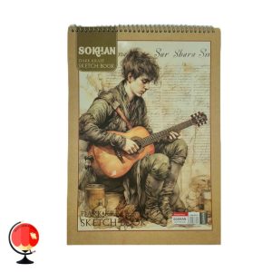 خرید و قیمت دفتر کرافت A4 سخن برگه قهوه ای
