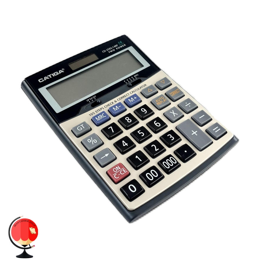 خرید و قیمت ماشین حساب کاتیگا CD-2592-14RP