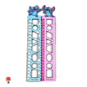 خرید و قیمت خط کش شابلون فانتزی 20 سانتی متر استیچ