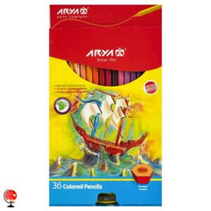 خرید و قیمت مداد رنگی آریا 36 رنگ