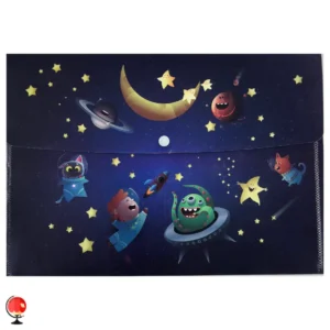 خرید و قیمت پوشه دکمه دار A4 فانتزی پسرانه