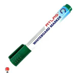 خرید و قیمت ماژیک وایت برد سبز نوک گرد اطلس